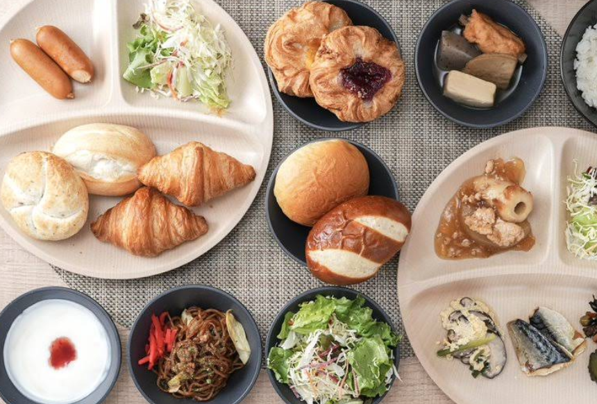 Super Hotel Gotemba 2 Breakfast Spread