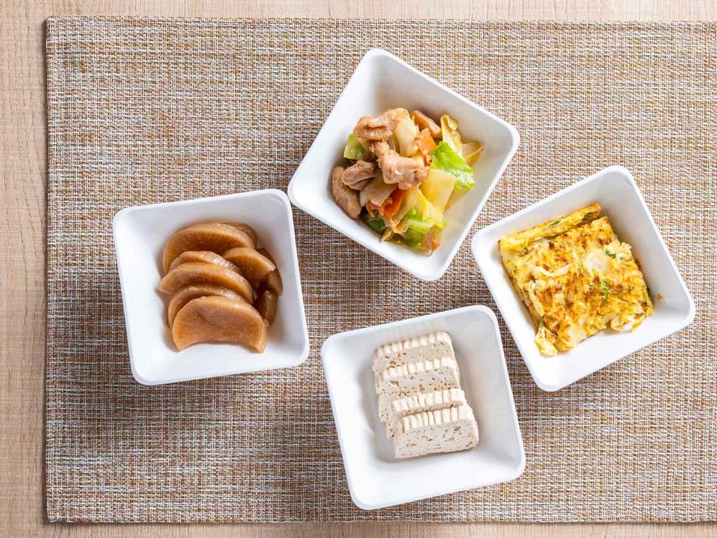 Super Hotel Hida Takayama Breakfast Side Dishes