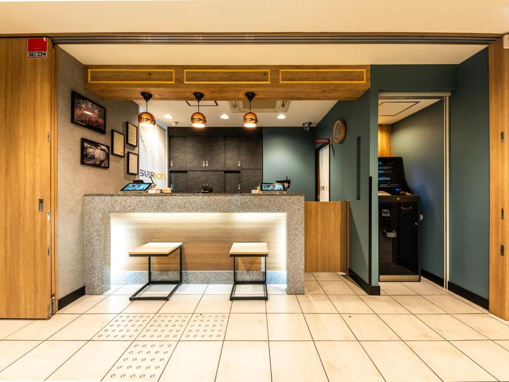 Super Hotel Jr Shin Osaka Higashiguchi Front Desk