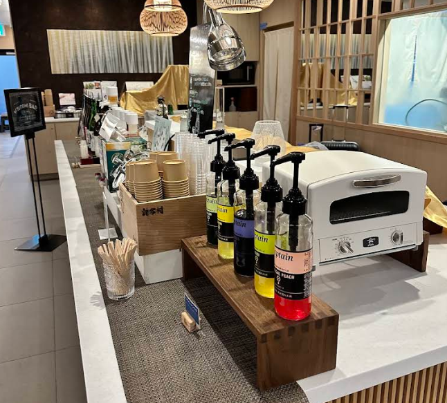 Super Hotel Premier Toyama Johshi Koen Mae Breakfast Drink Station