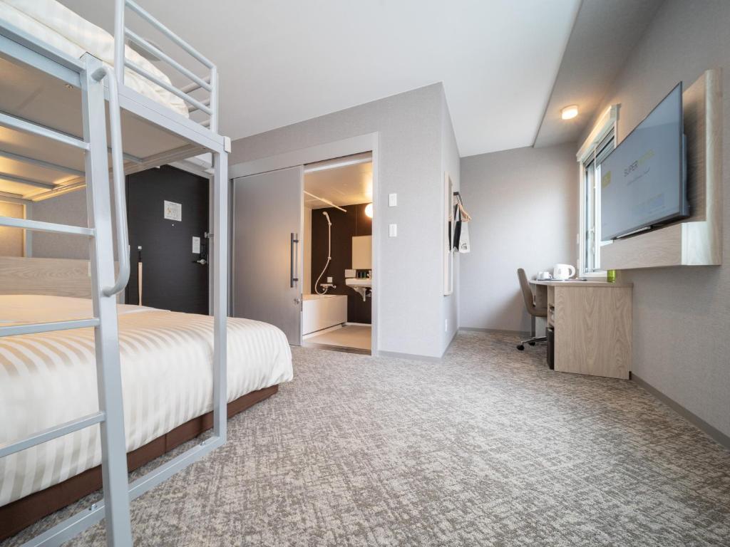 Super Hotel Saitama Kawagoe Bunk Bed Room