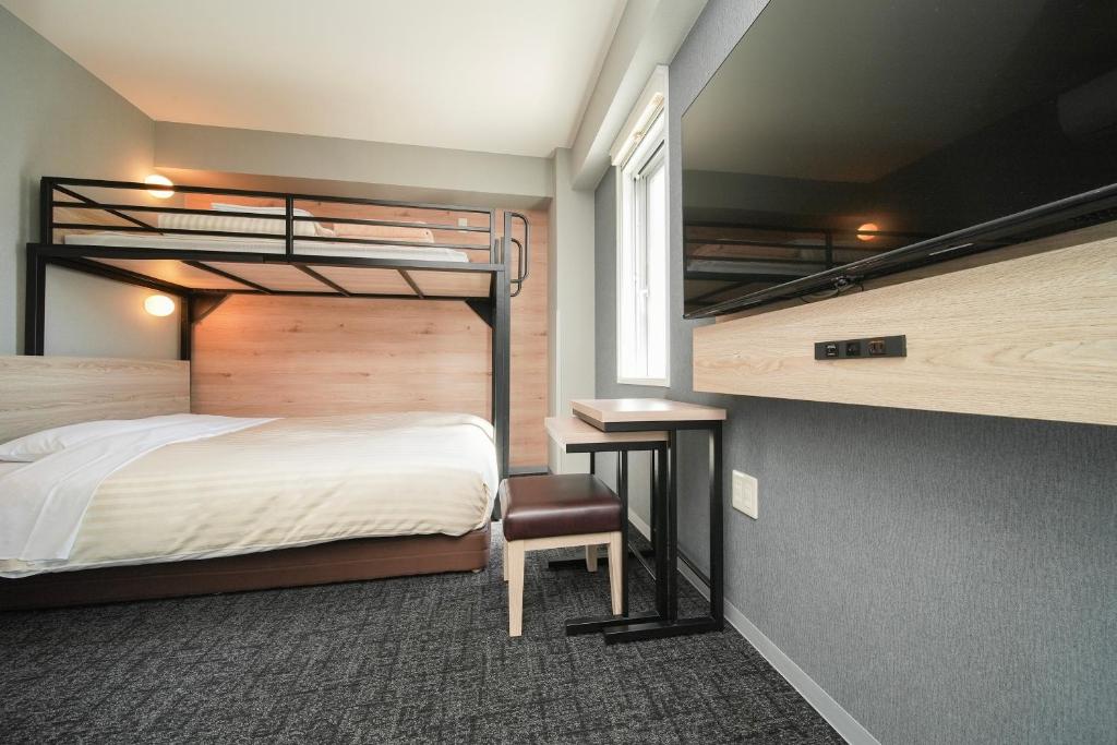 Super Hotel Utsunomiya Bunk Bed Room
