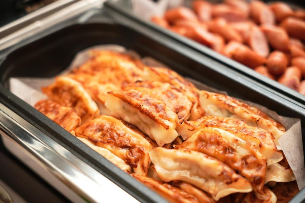 Super Hotel Utsunomiya Gyoza Breakfast
