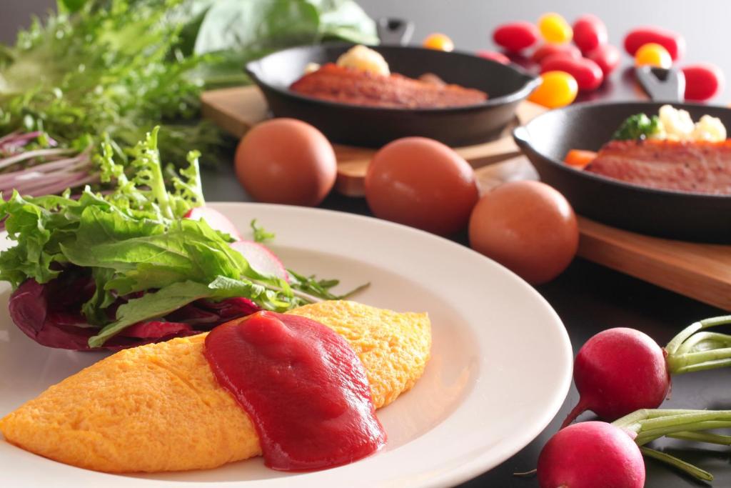 Takayama Green Hotel Omelet Breakfast