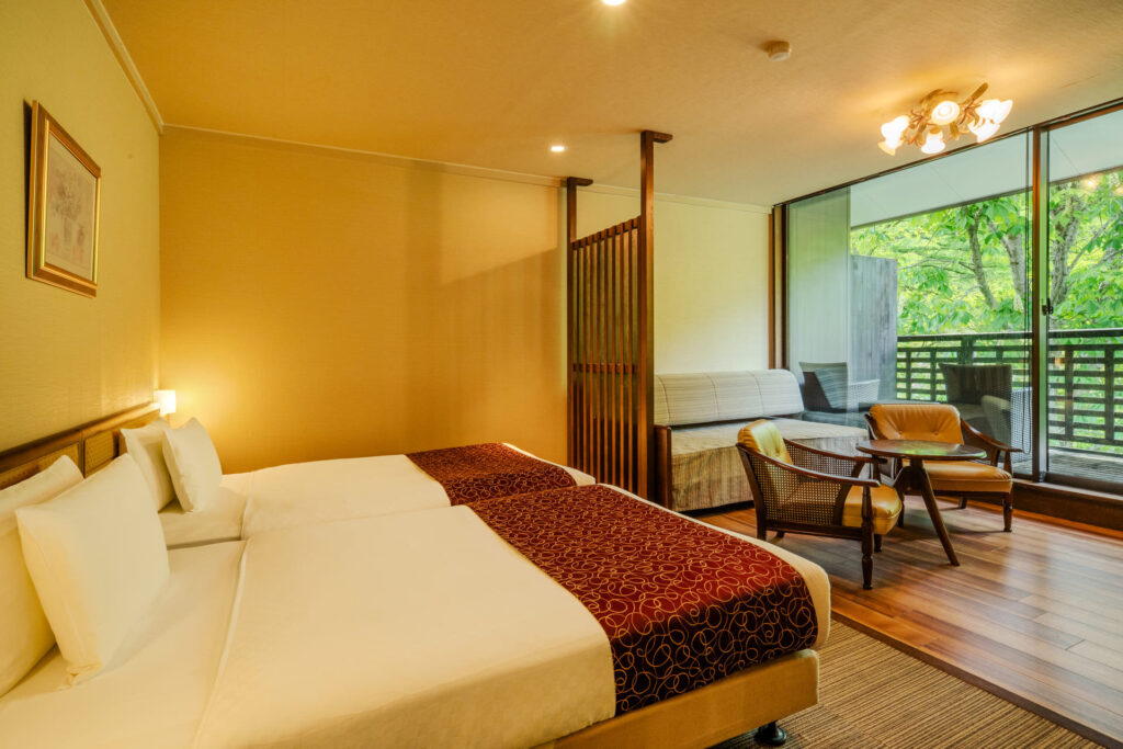 Takayama Wanwan Paradise Hotel Twin Room