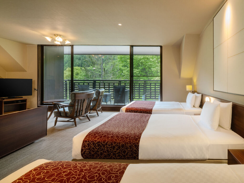 Takayama Wanwan Paradise Hotel Twin Room