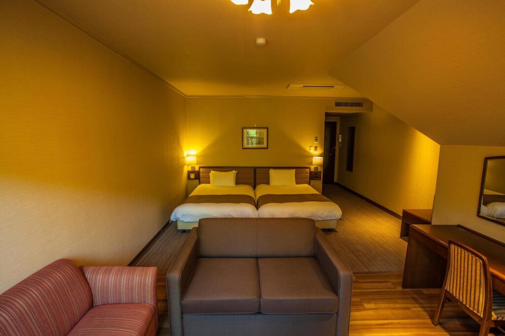 Takayama Wanwan Paradise Hotel Twin Room
