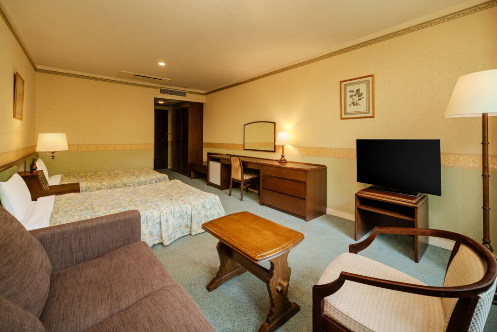 Takayama Wanwan Paradise Hotel Twin Room