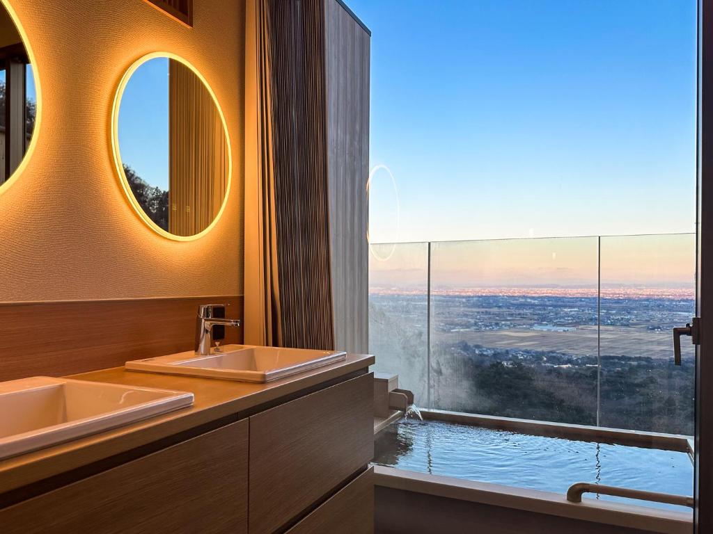 Takimotokan Yuki No Sato Hotel Open Air Bath View