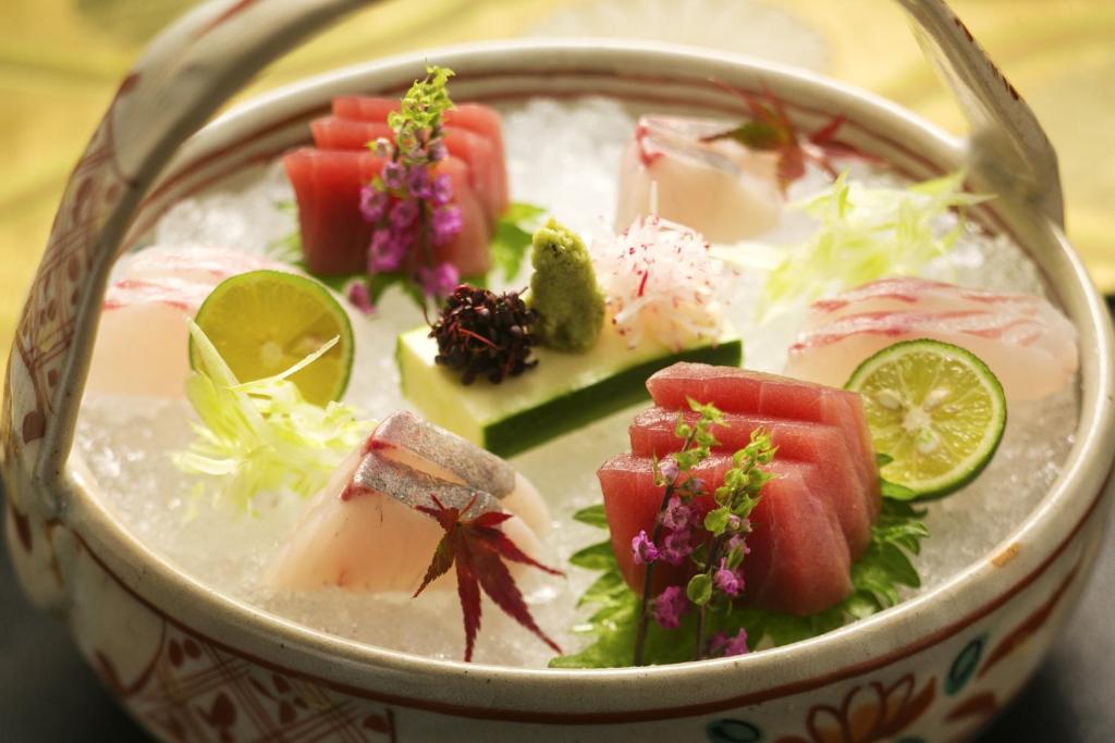 Takimotokan Yuki No Sato Hotel Sashimi Platter