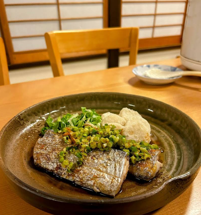 Takitakan Grilled Fish Dish