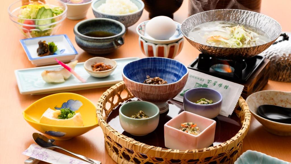 Tamaya Hotel Japanese Breakfast