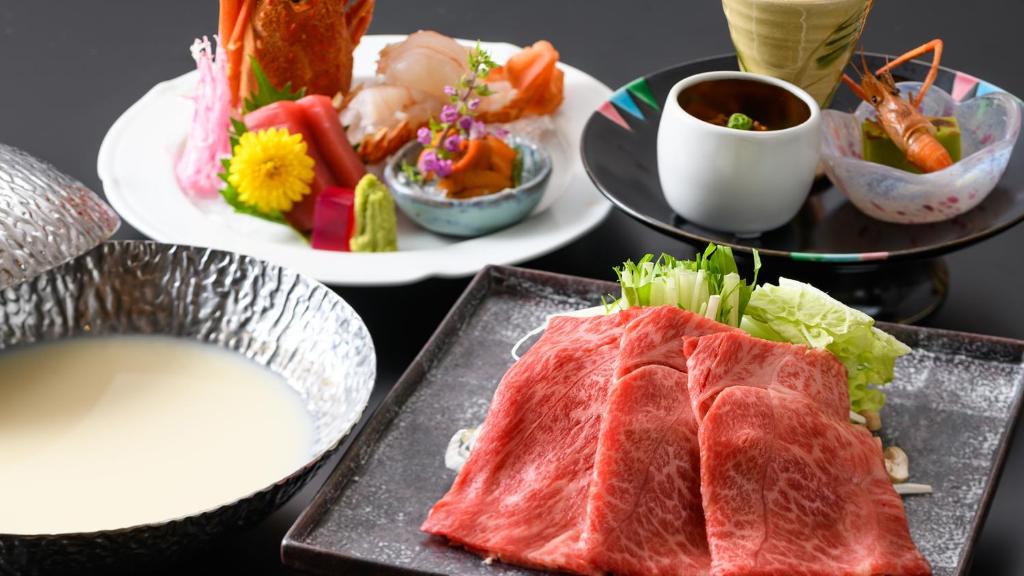 Tamaya Hotel Kaiseki Wagyu Meal
