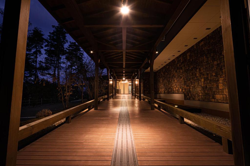 The Gran Resort Princess Wooden Corridor