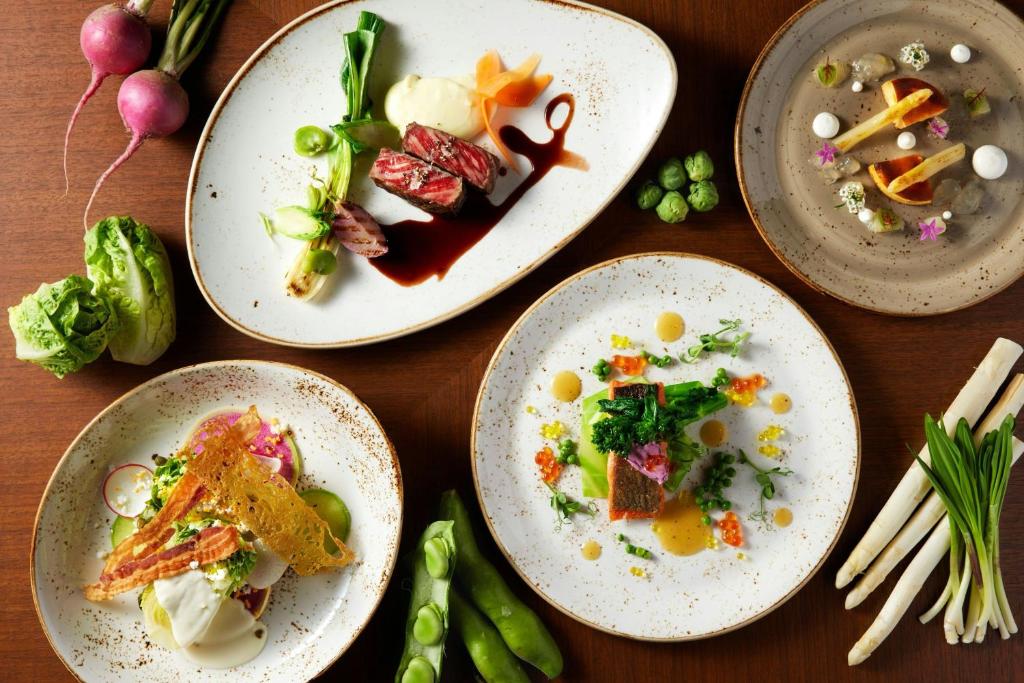The Ritz Carlton Nikko Fine Dining Dishes