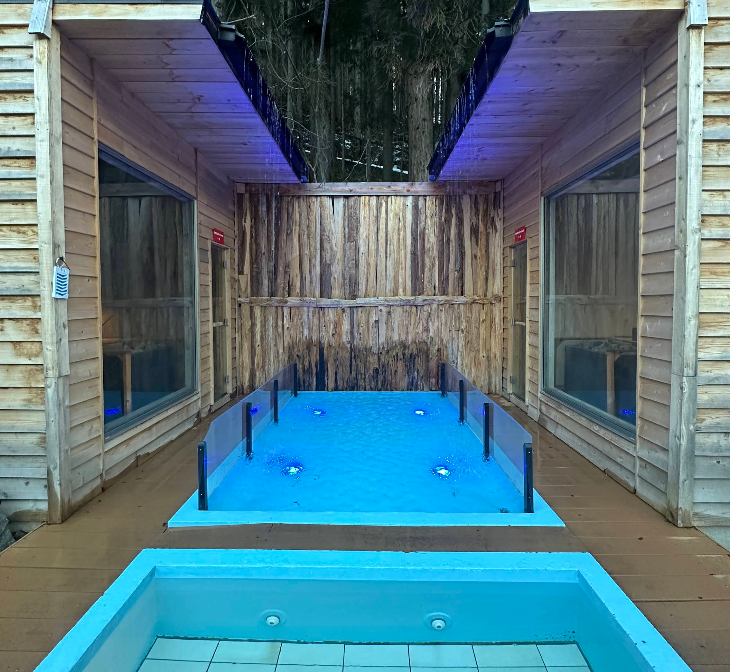 The Tojiba Matsukawakan Outdoor Onsen