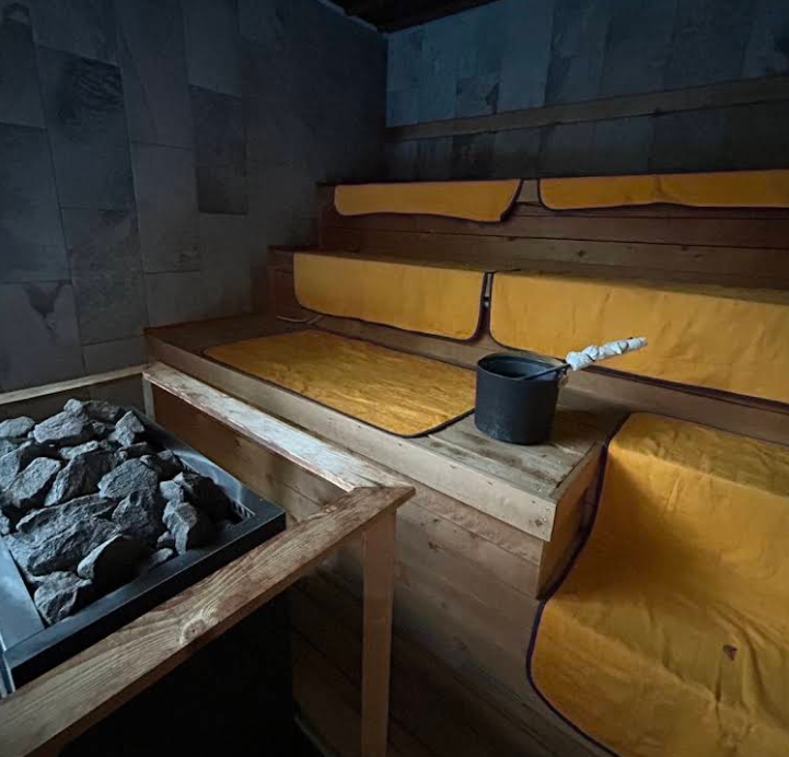 The Tojiba Matsukawakan Sauna Room