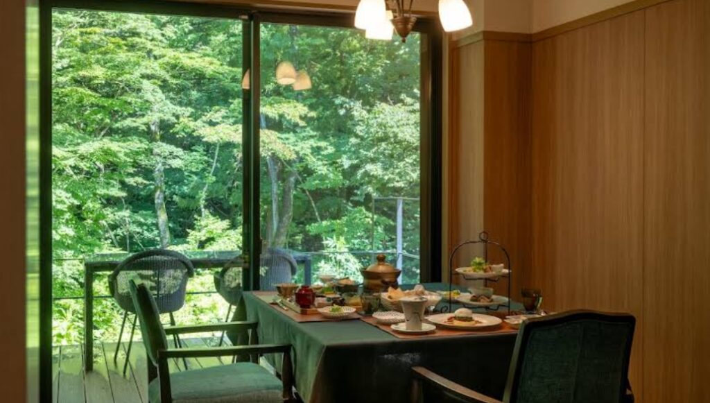 The Yukawa Ichijoh Branch Forest View Dining Room