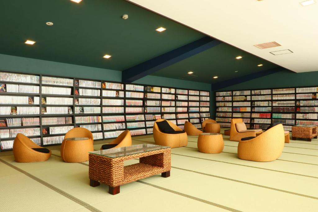 Tokugawa No Okuzashiki Kunoyado Liberty Resort Tatami Library Lounge