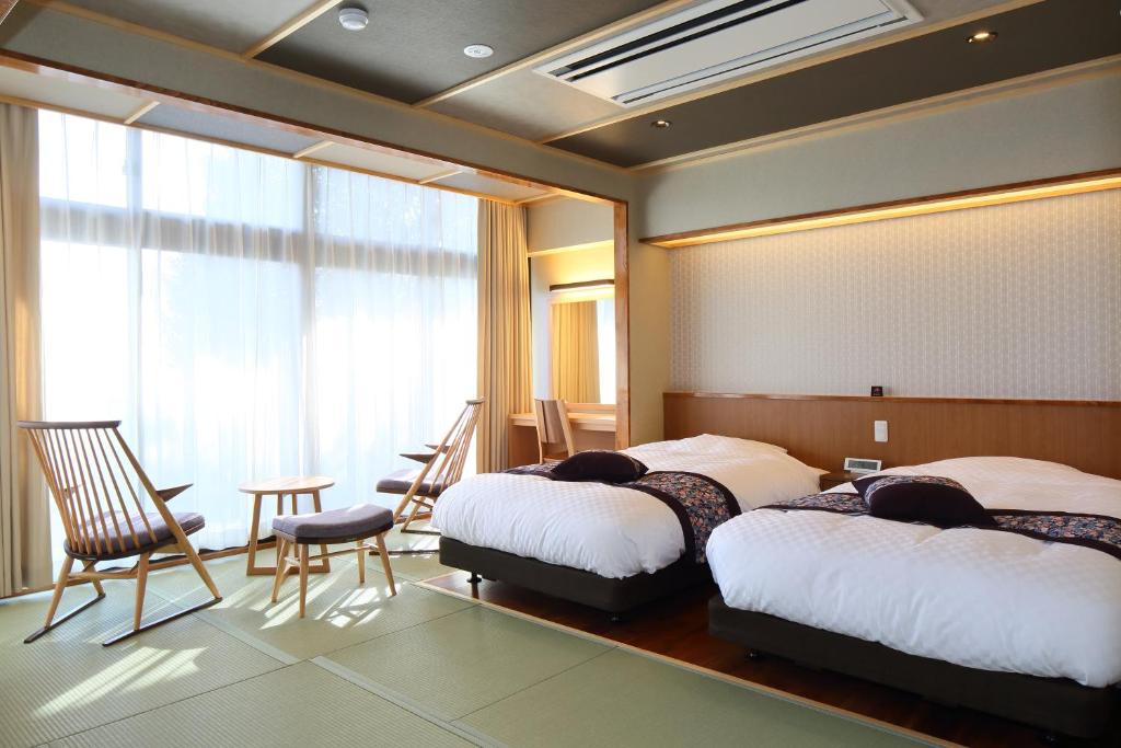 Tsukubasan Edoya Tatami Twin Room