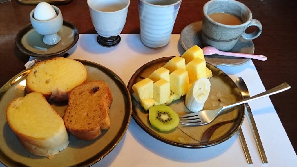 Turtle Inn Nikko Breakfast Fruit Toast