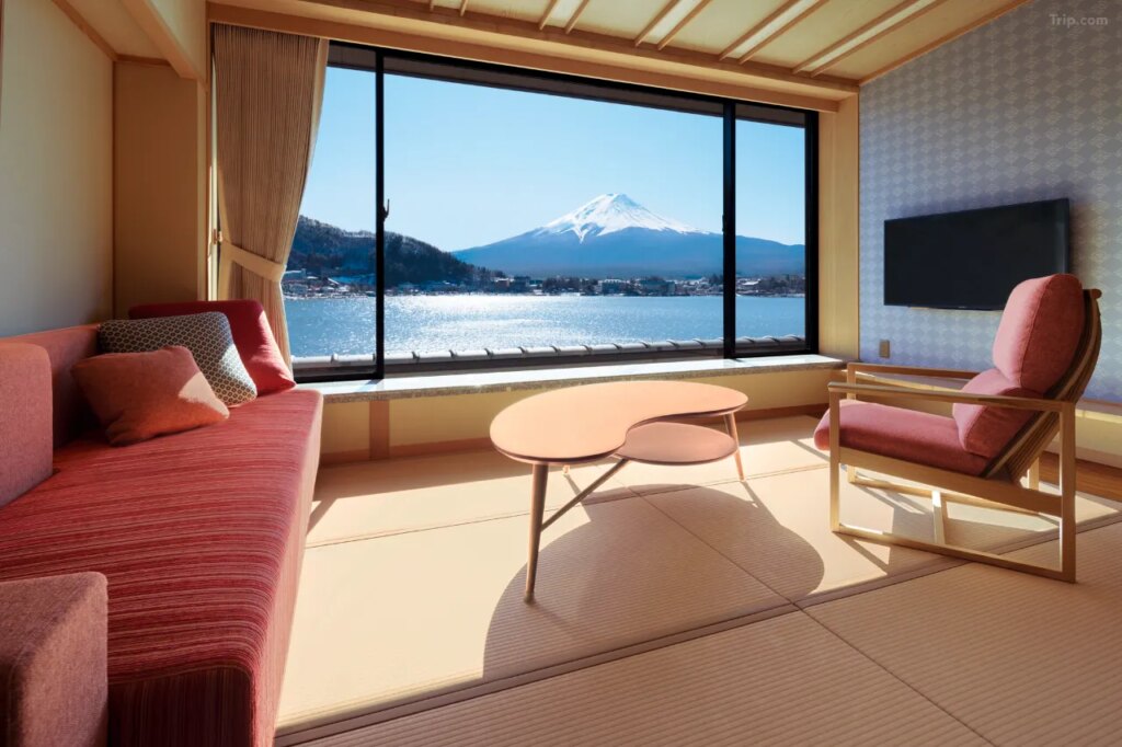 Ubuya Tatami Room Mount Fuji View