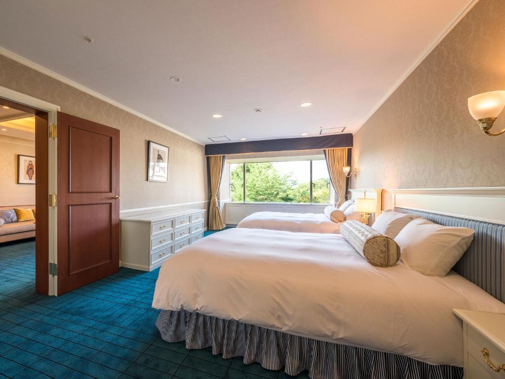 Urabandai Lake Resort Geihinkan Nekoma Rikyu Twin Bedroom