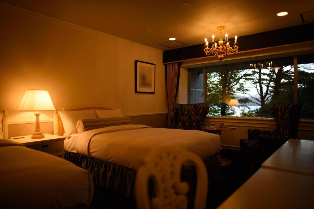 Urabandai Lake Resort Geihinkan Nekoma Rikyu Twin Room