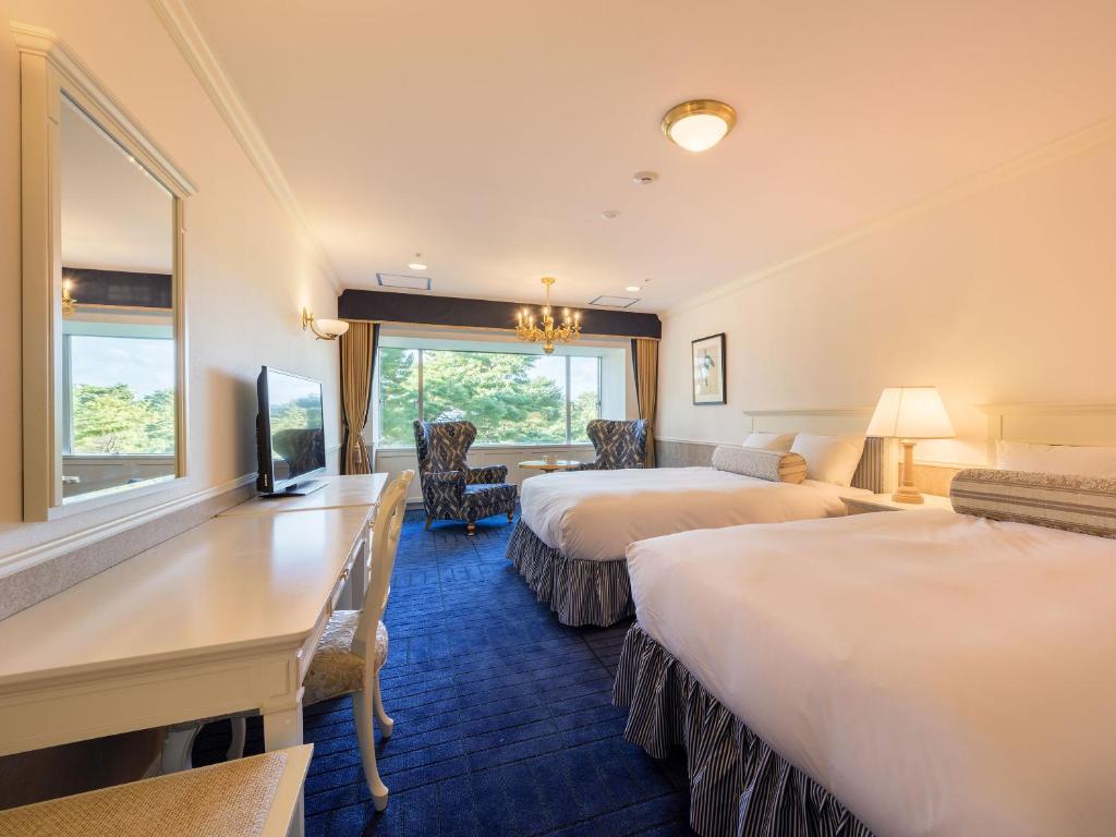Urabandai Lake Resort Geihinkan Nekoma Rikyu Twin Room
