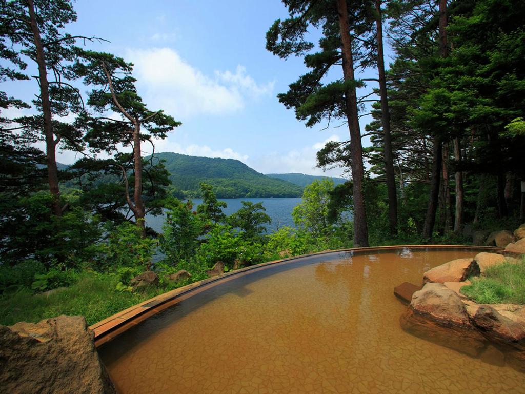 Urabandai Lake Resort Lakeside Open Air Onsen