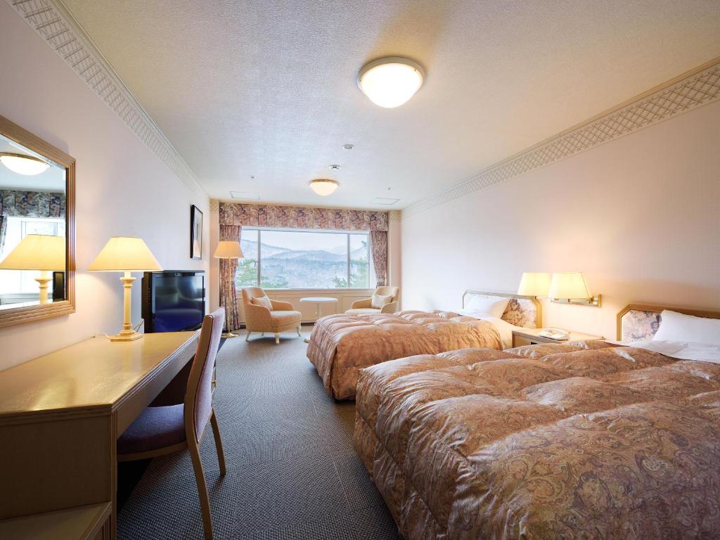 Urabandai Lake Resort Twin Room