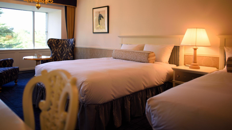 Urabandai Lake Resort Western Twin Room