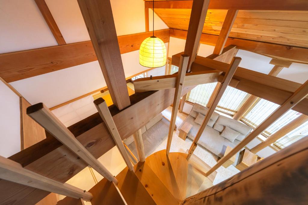 Villa Senshinan Wooden Loft Interior
