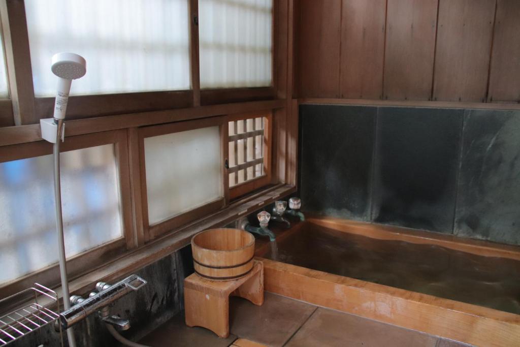 Yamaguchi House Wooden Bath