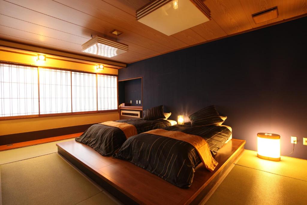 Yamakawa Ryokan Tatami Bedroom