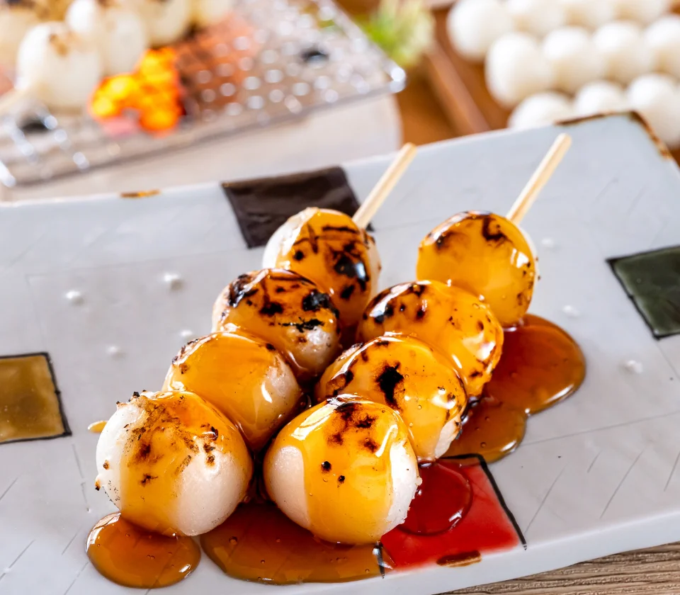 Yufuri Izukogen Mitarashi Dango