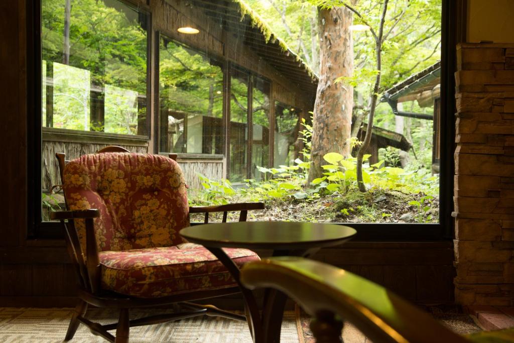 Yumoto Choza Lounge Garden View