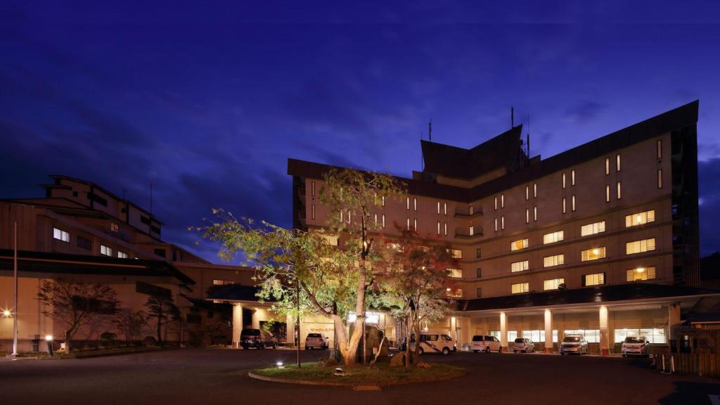 Yunomori Hotel Shidotaira Exterior Night