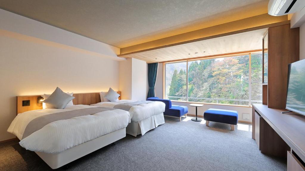 Yunomori Hotel Shidotaira Twin Room