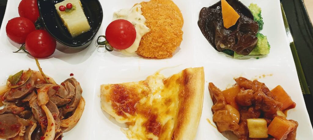 Yuzawa Grand Hotel Buffet Plate
