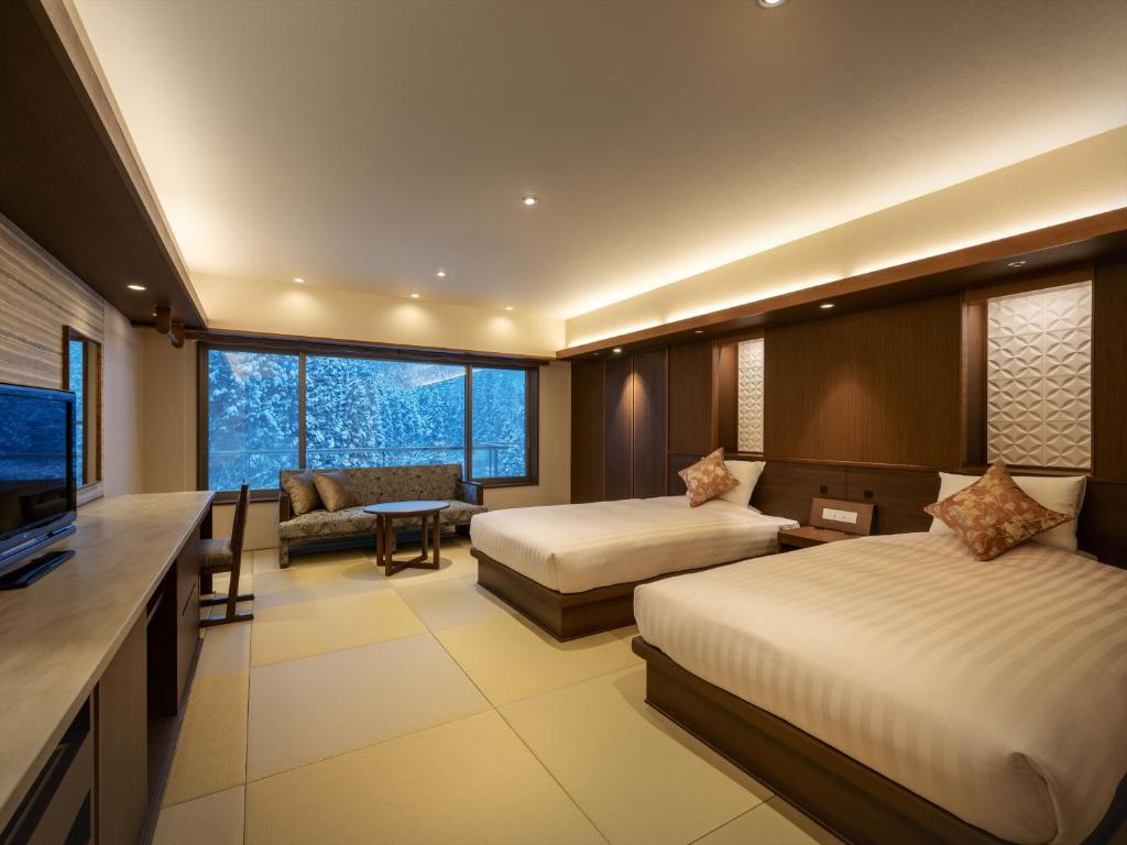 Zao Shiki No Hotel Twin Tatami Room