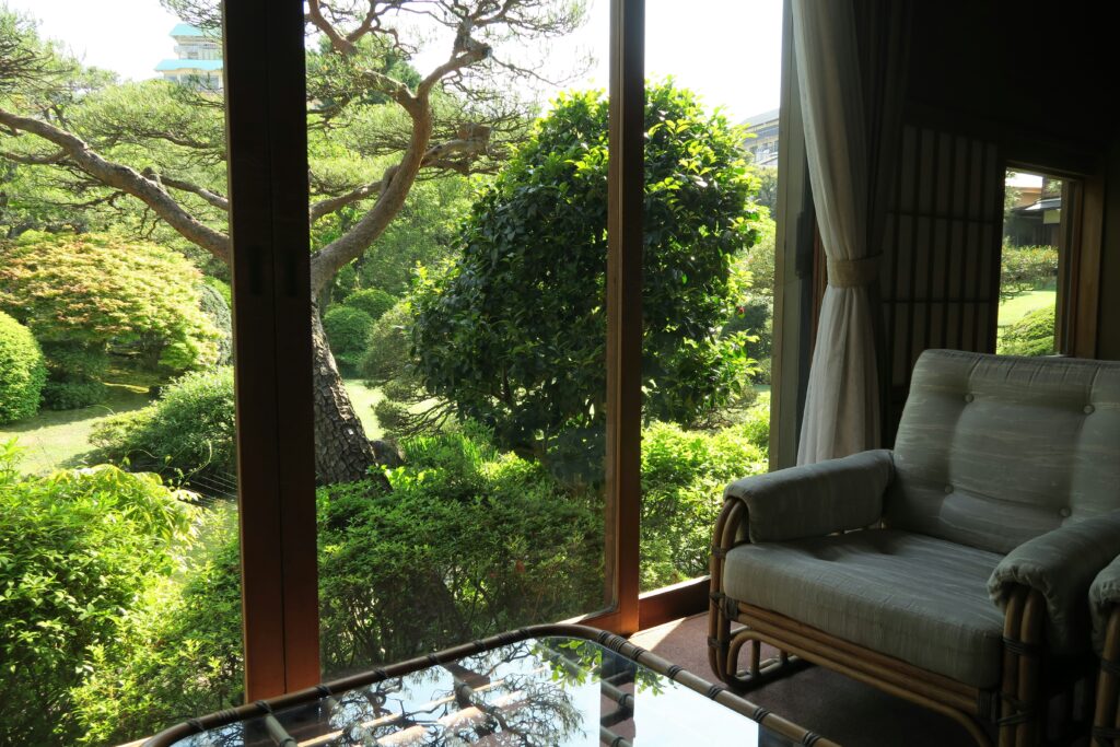 Inside an Atami ryokan