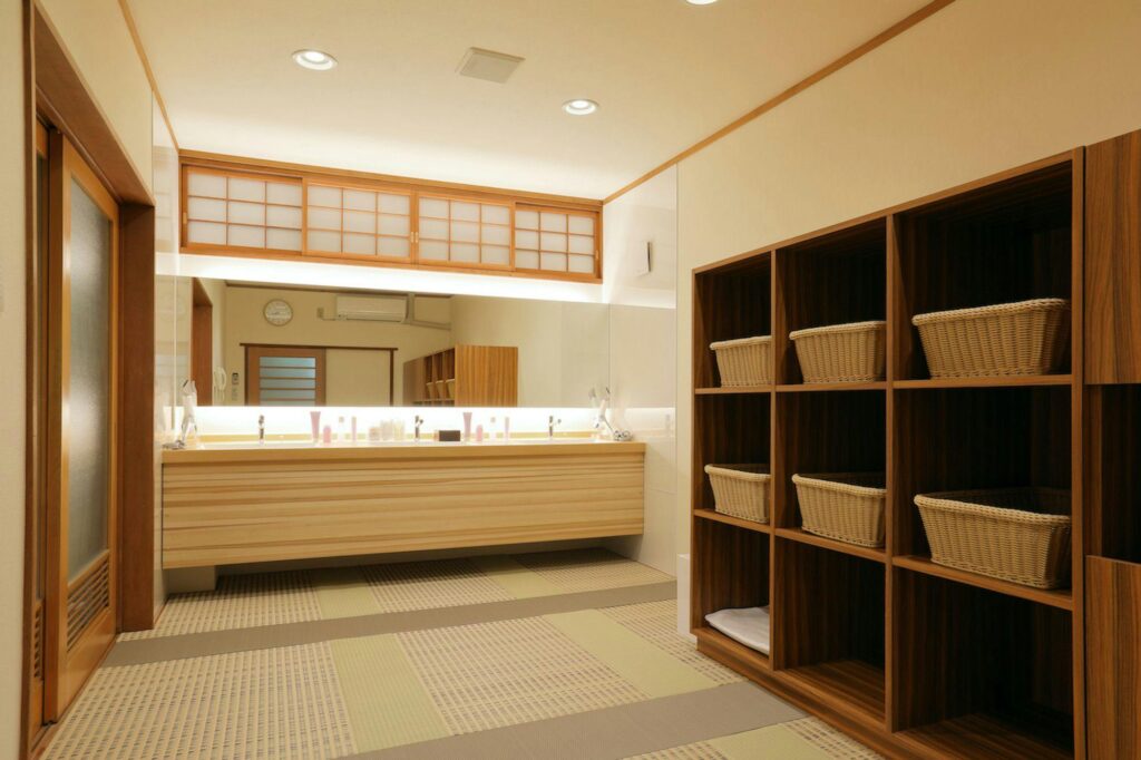 Bathroom Vanity And Shelving
