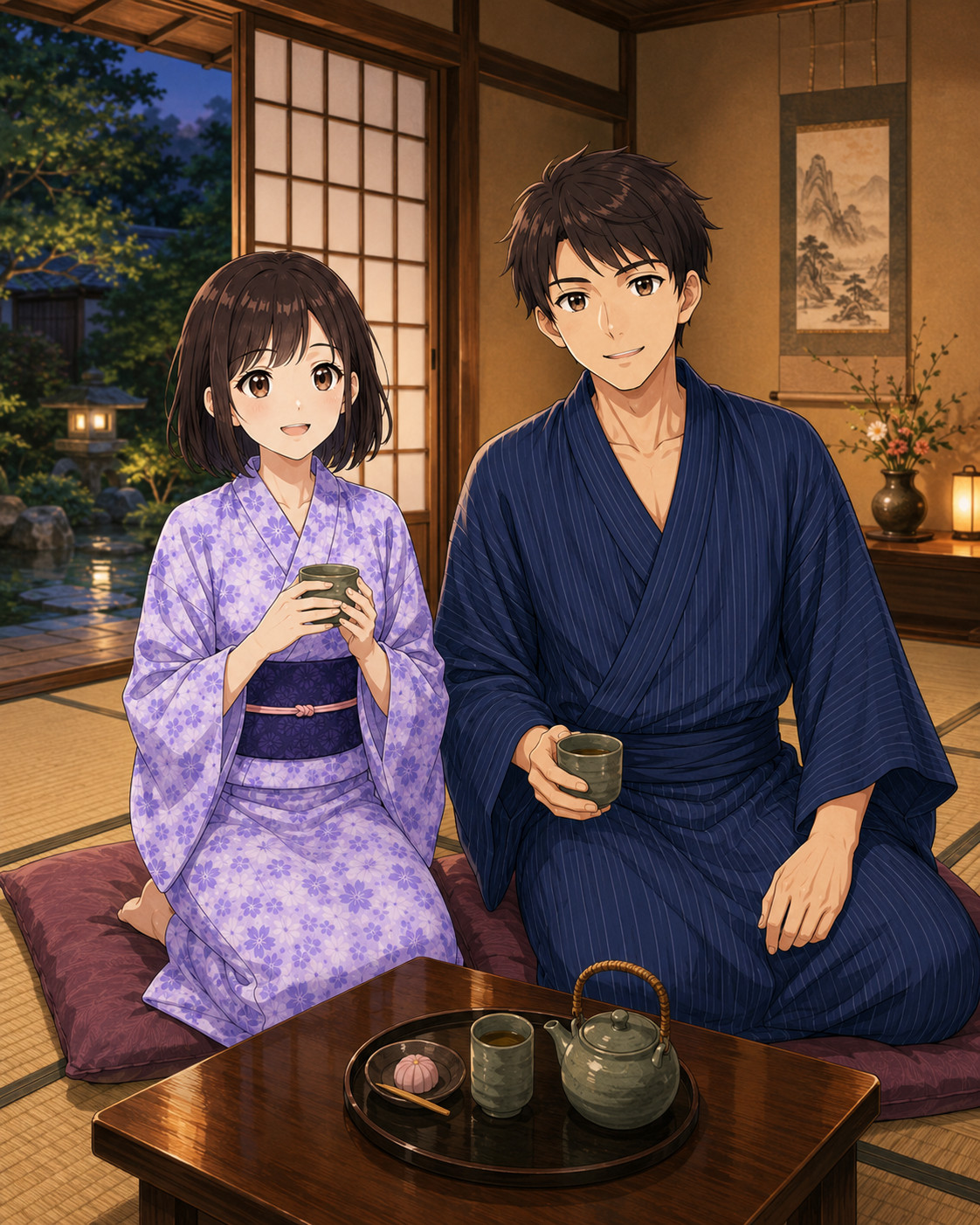 Come indossare uno yukata